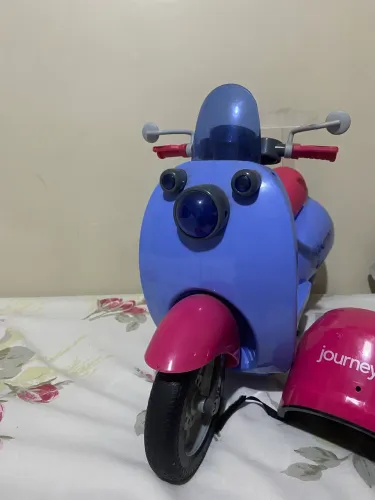 moto + capacete Boneca  Journey Girl