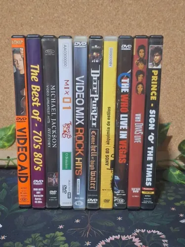 combo de dvd's: música