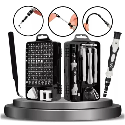 Kit Ferramenta 115 Chaves Precisão Celular, Notebook, Tablet e computador