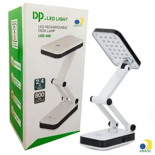 luminaria portatil refletor Abajur De Smd Led Dobrável Dp.led Light Dp-666