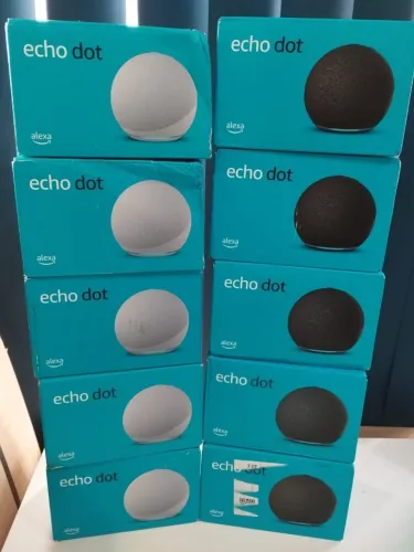 Alexa Echo Dot 5ª Geração Novas e Lacradas - Queima de Estoque
