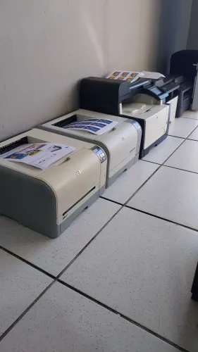 Impressoras laser colorida para transfer giro 360 e gráfica todas revisada com garantia