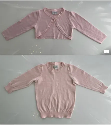 Bolero Noruega e Blusa Malwee tamanho 3anos