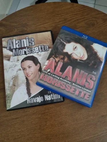 Bluray Alanis Morissete Live At Carling Academy + DVD Navajo