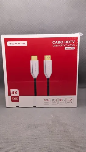 Cabo Óptico Ativo HDTV 4K 30m Tomate