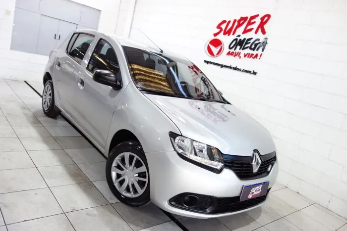 Sandero 1.0 12v Authentic 2020 Só 78.000 km Impecável 