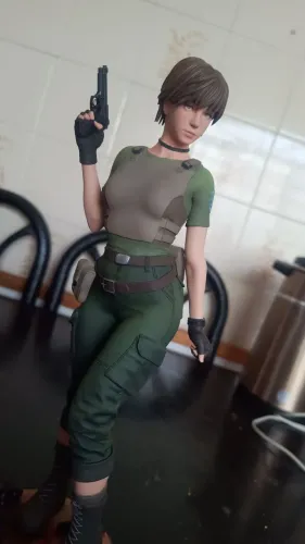 Por encomenda - Figure 3D da Rebecca Chambers - RE0