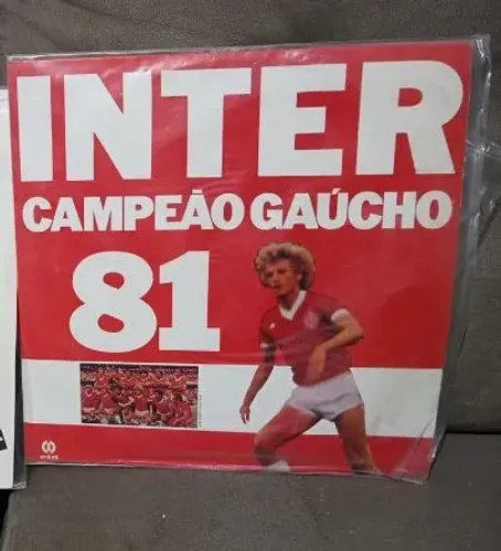 LP VINIL SPORT CLIB INTERNACIONAL CAMPEÃO GAUCHO 81