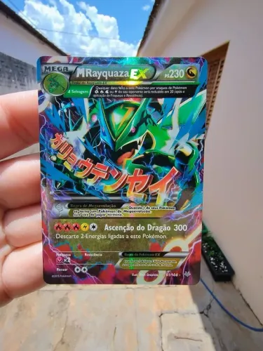 Carta Pokémon M Rayquaza EX - 61/108
