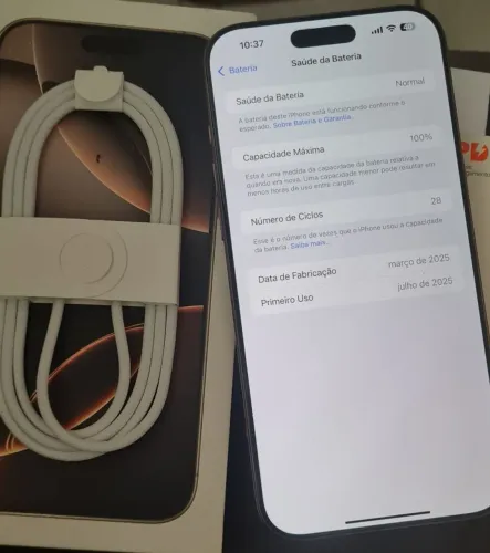 Troco iphone 16 pro max com volta