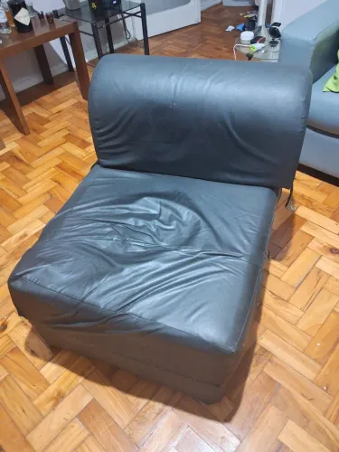 Poltrona Cama Preto