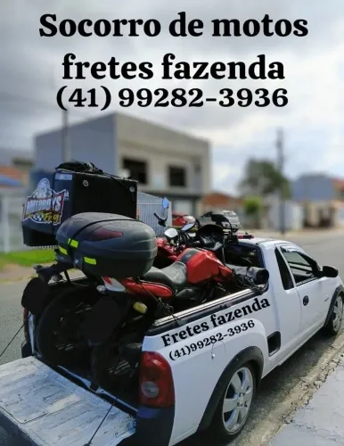 Socorro de motos e pequenos fretes