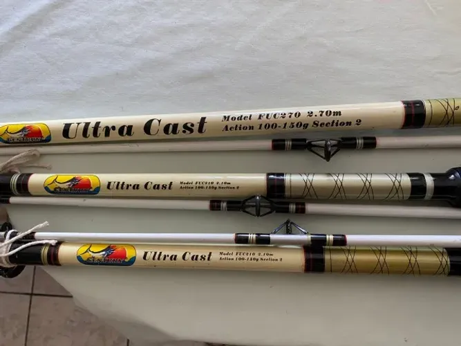 Varas de Pesca Century Ultra Cast + Acessórios