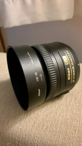Lente Nikon 35mm 1,8 G Como nova