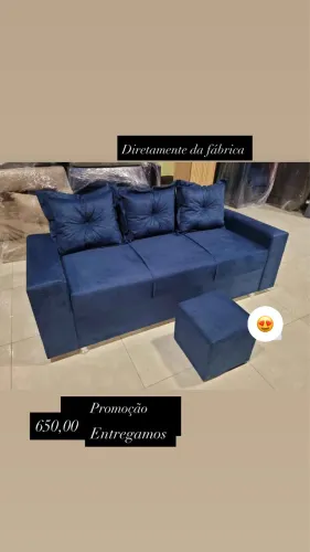 SOFÁ CONJUNTO 650,00 3 lugares