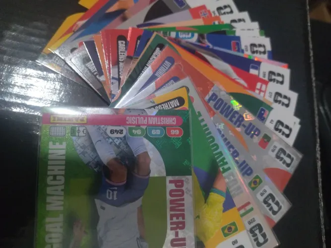 Cards adrenalyn avulso sem repetição 