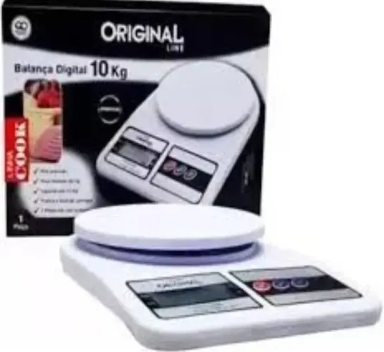 Balança digital 10kg na caixa