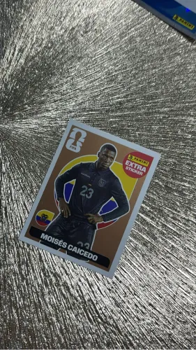 Figurinha EXTRA Moisés Caicedo - PANINI Copa 2026 