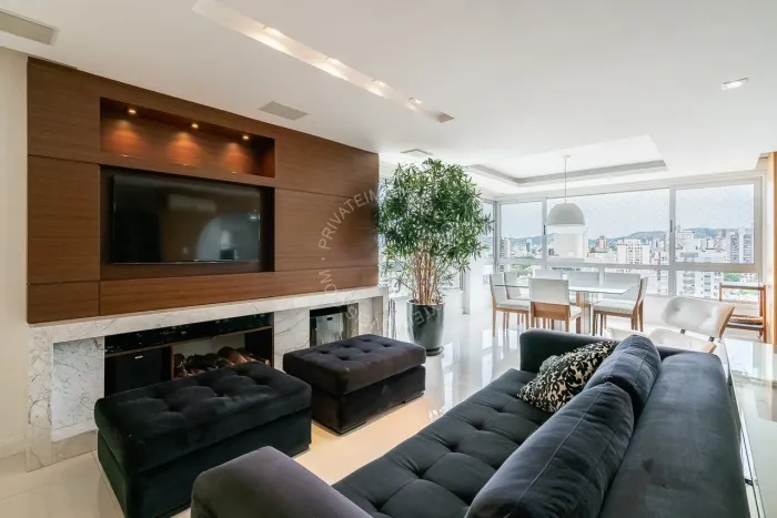 Apartamento mobiliado para alugar no Bela Vista, 3 quartos (3 suítes)