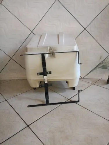 Suporte 2 em 1 alongado com baú