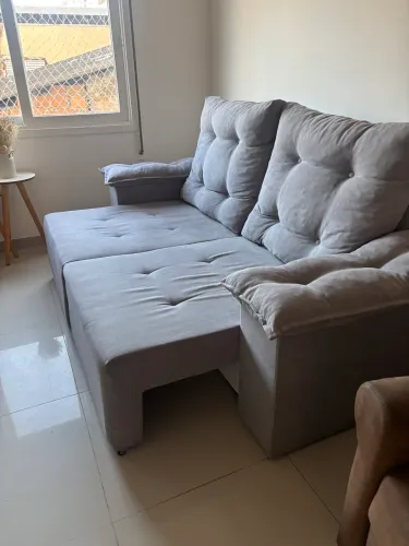 Sofá retrátil reclinável
