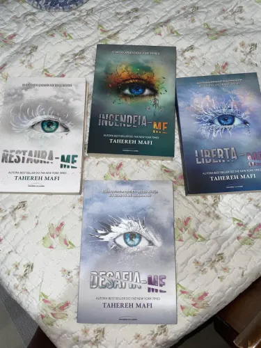 Kit livros Estilhaça-me: restaura-me, incendeia-me, liberta-me e desafia-me