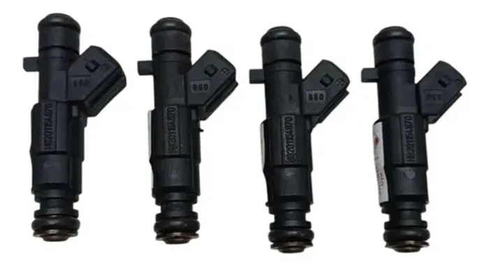 Kit 4 Bico Injetor Sandero 1.6 8v 2017 A 2021 12v