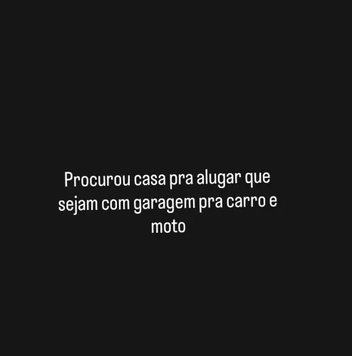 Procurou casa pra alugar