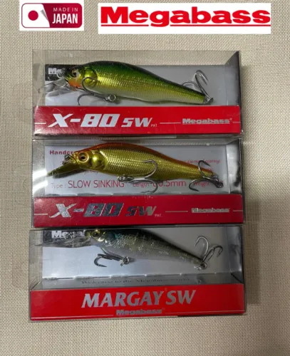 ISCA ARTIFICIAL MEGA BASS (KIT COM 3 UNIDADES)