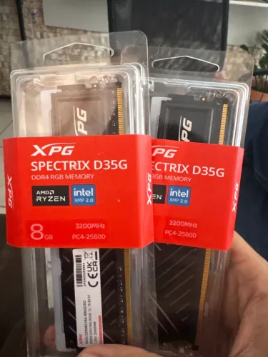 2x Memória ram xpg 8gb 3200mhz