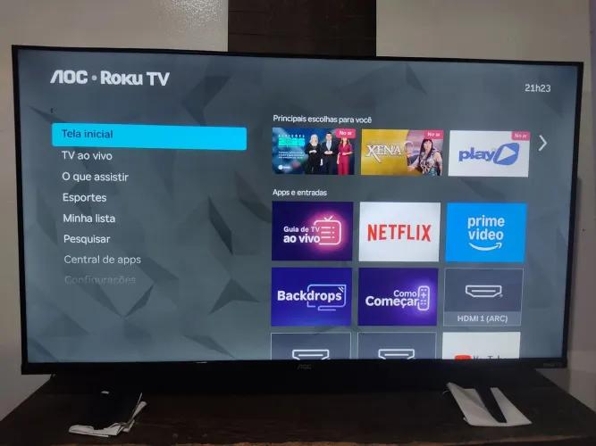 TV Smart AOC 40 polegadas