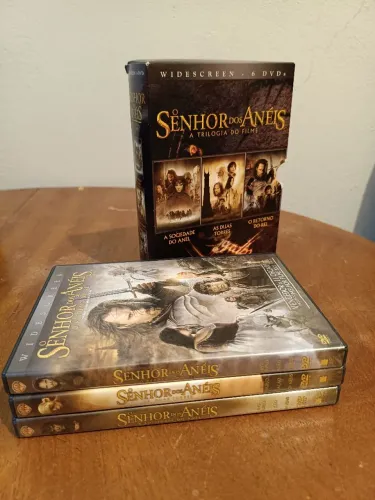 TRILOGIA O SENHOR DOS ANÉIS - BOX WIDESCREEN COM 6 DVDs