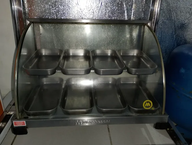 Estufa para salgados