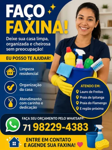 Trabalho com faxina