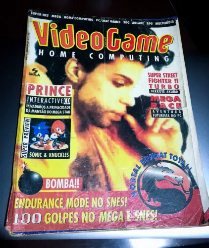 Revista Videogame 43 Relíquia anos 90