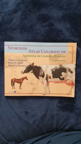 Spurgeon Livro Atlas Colorido de Anatomia de Grandes Animais