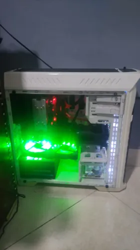 Pc gamer completo xeon x99 e5 2680 16 GB ram, rx 590 gme, SSD de 256, HD 1 tb 