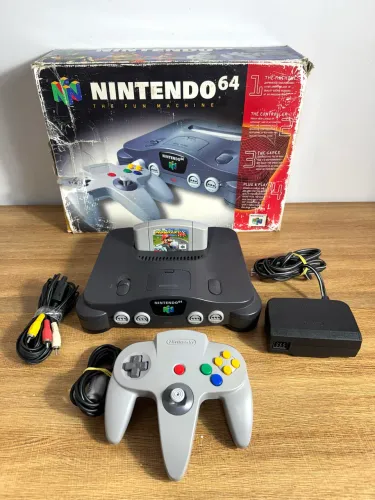 Nintendo 64 + Mario kart