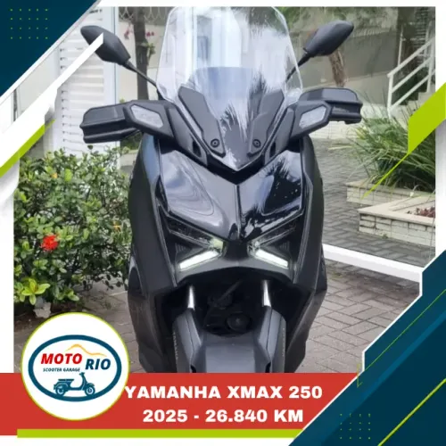 Yamanha Xmax 2025 - Preta - Recreio dos Bandeirantes - Loja