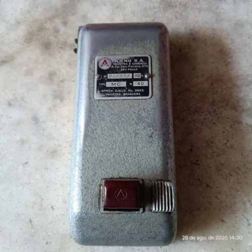 pedal máquina de costura Arno MC 40