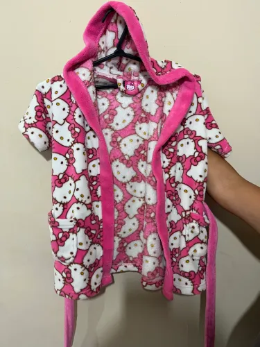 Roupão Infantil da (Hello Kitty)