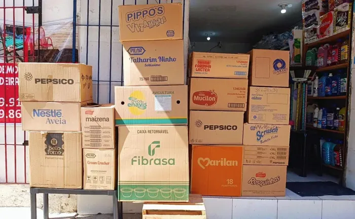 Caixas de Papelão, Plástico bolha, tudo para Empacotamento de Mudança