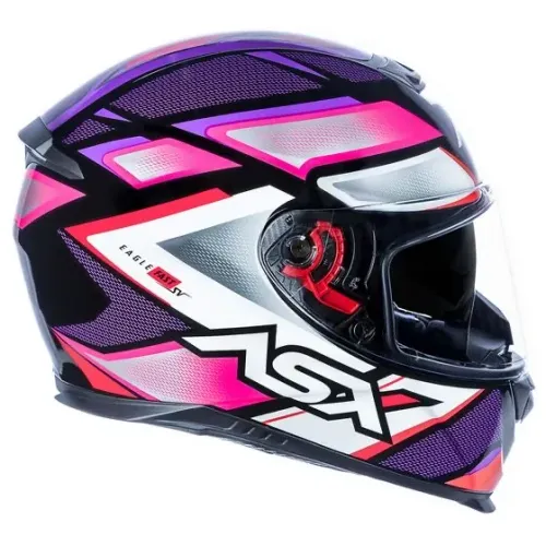 Capacete 58 ASX Eagle Fast VS Brilho