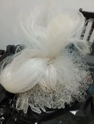 Uma tarrafa para pesca, 27 palmos. 