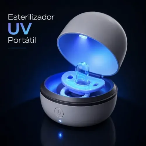 Esterilizador UV de Chupeta Portátil Recarregável