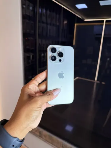 IPHONE 15 PRO 128GB NATURAL | SEMI NOVO | BATERIA TROCADA| LOJA FÍSICA EM CAMPINAS