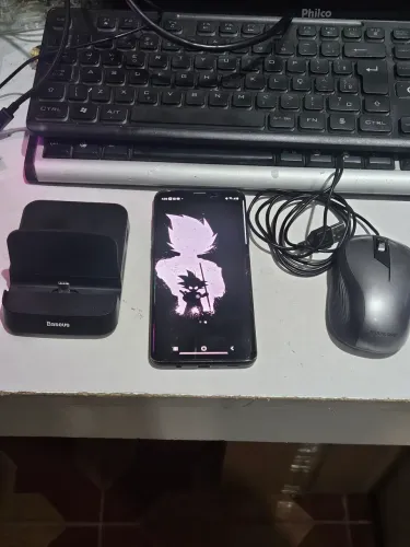 Setup dex S9+ Snapdragon 845 touch não funciona + docking baseus usb-c hdmi + Mouse.