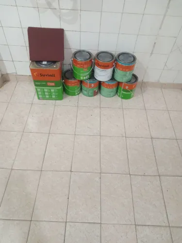 Pintura com organização e limpeza