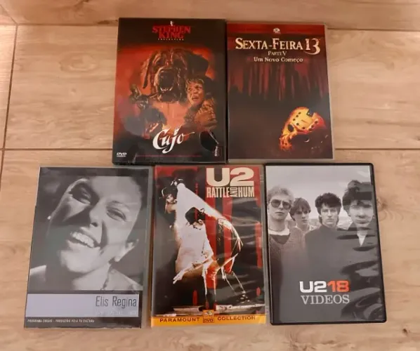 05 DVDs Diversos