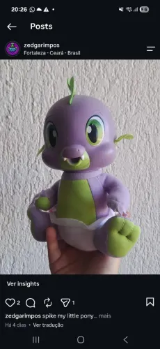 Pelucia Spike my little pony